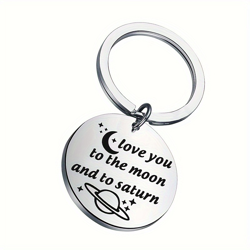 Heart Couple Key Chain Sun Moon Magnetic Key Ring Bag Backpack Hanging  Pendant Accessories For Women Girls - Temu