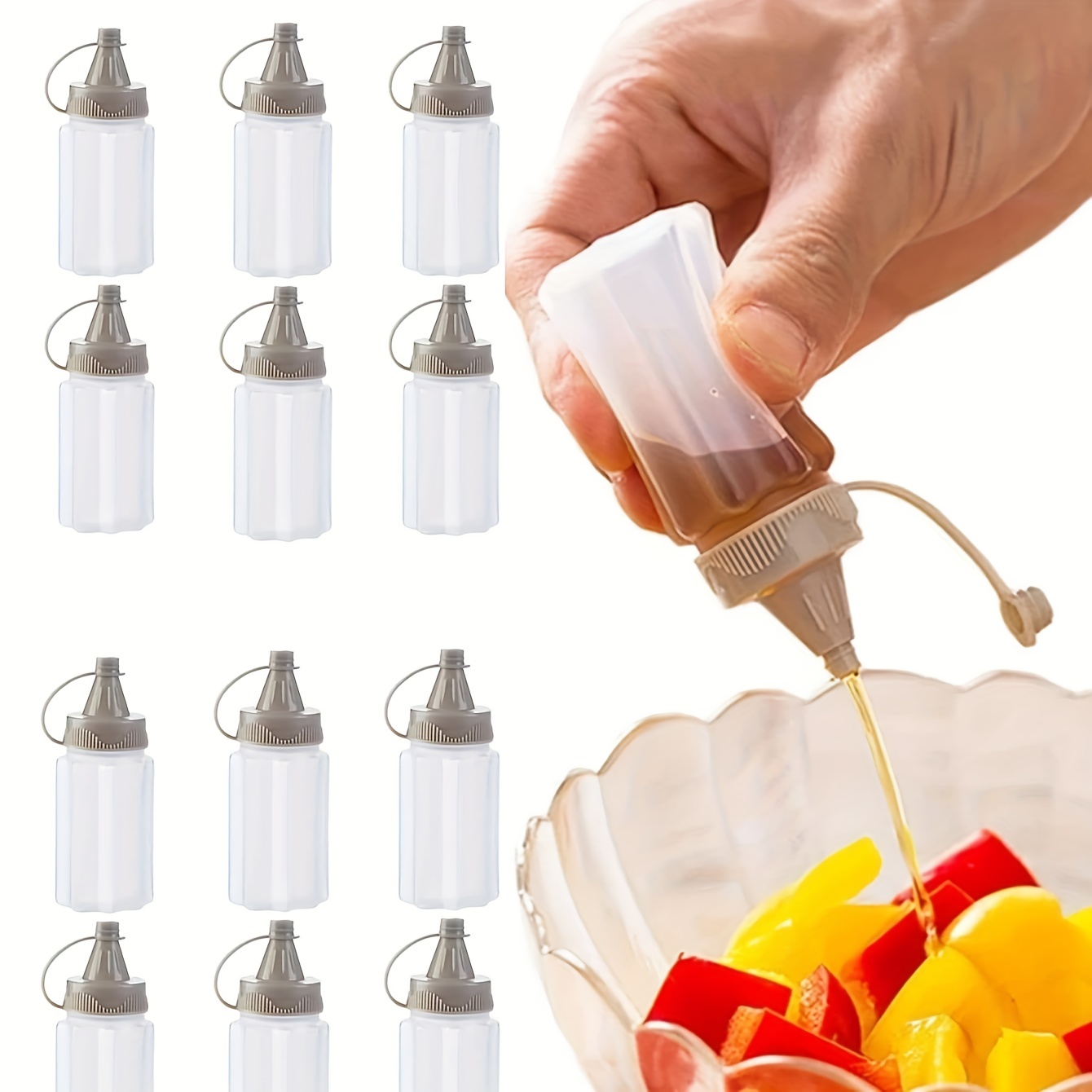 Mini Condiment Squeeze Bottles Plastic Tomato India