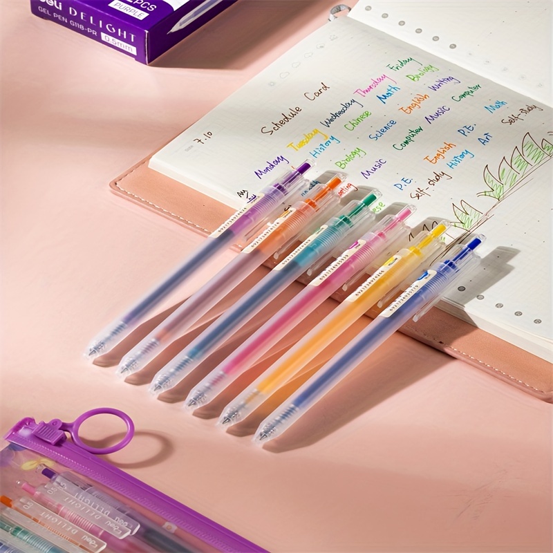 Bullet Point Journaling Pens, Gel Pen Stationery Supplies