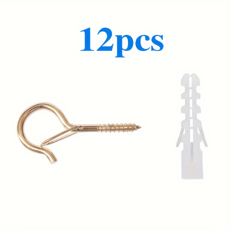 12 Pcs Outdoor Lighting Hooks For Hanging, Q-Hanger Hooks For