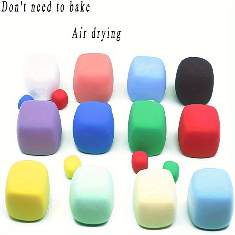 48 Colors Air Dry Clay Magic Clay With Tools Ultra - Temu