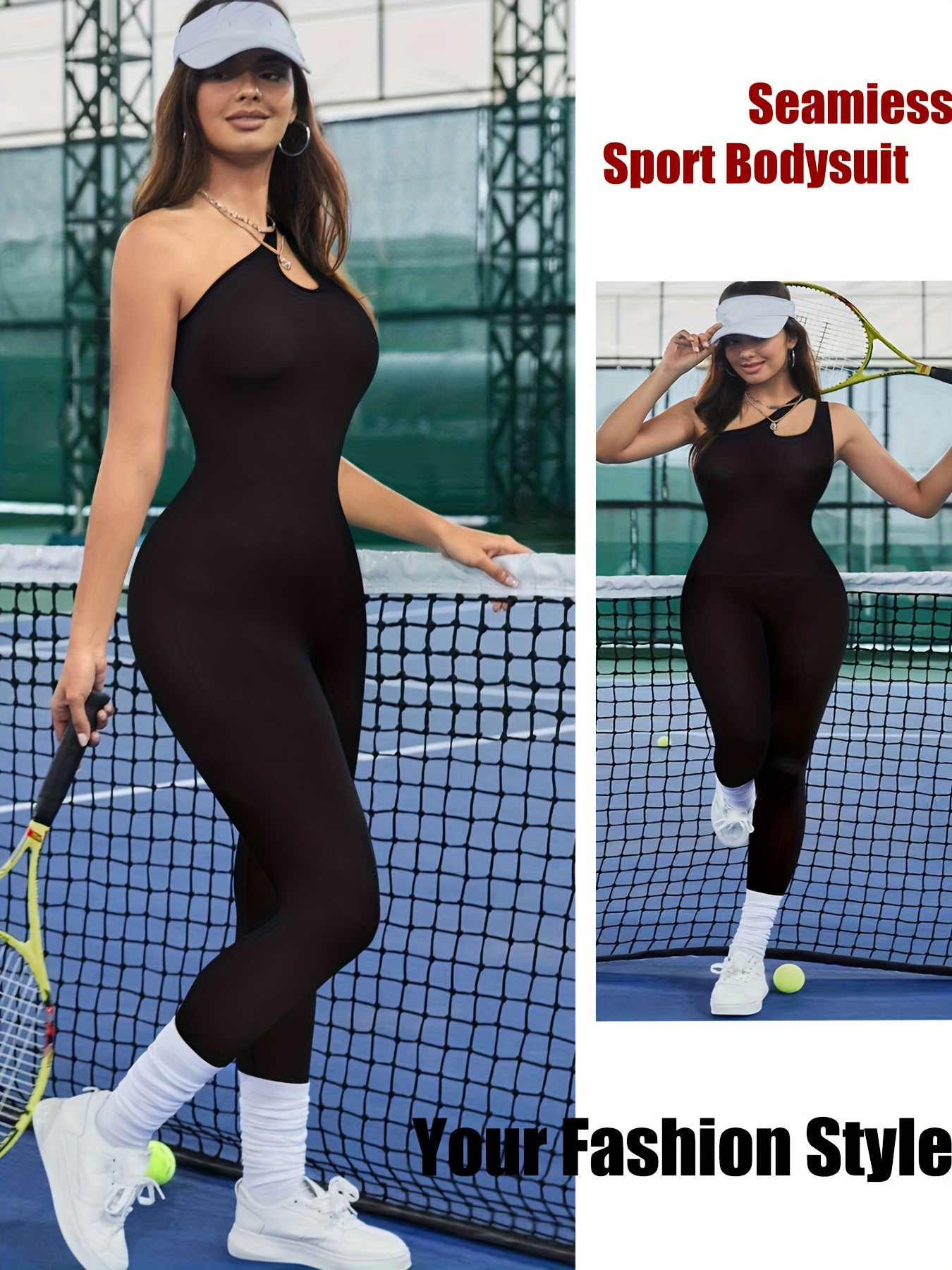 Simple Solid Shaping Romper Tummy Control Butt Lifting Racer - Temu