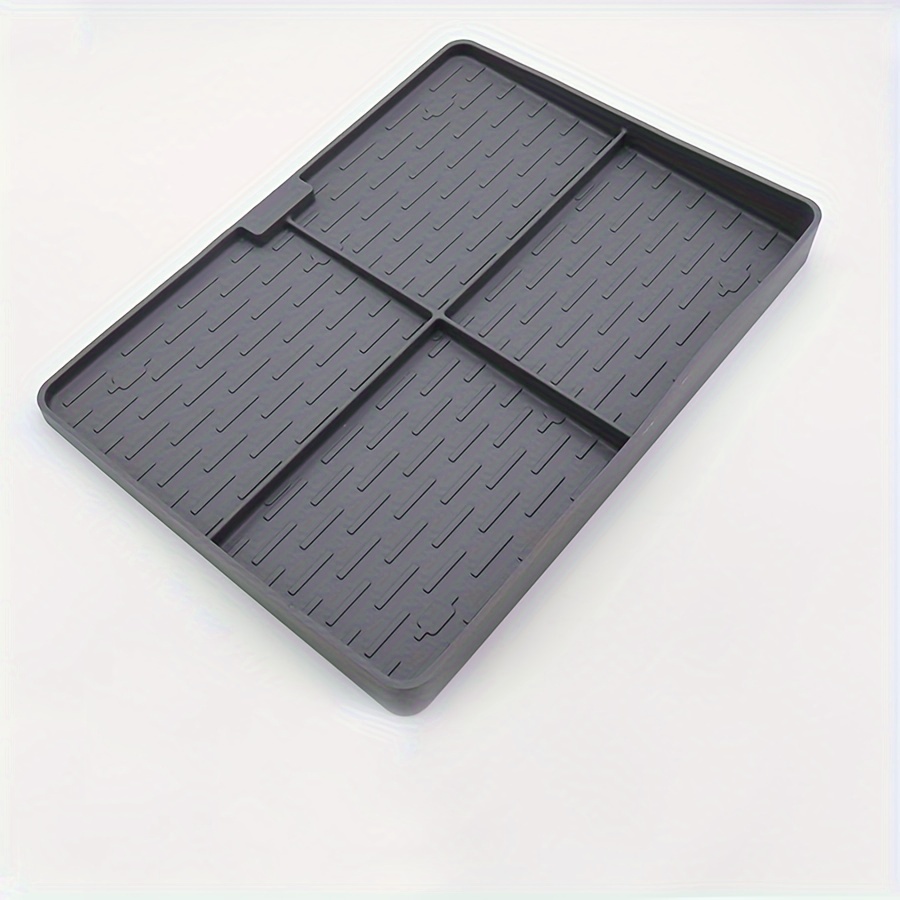 1pc Storage Tray, Heat-resistant Silicone Mat, Non-slip Dish