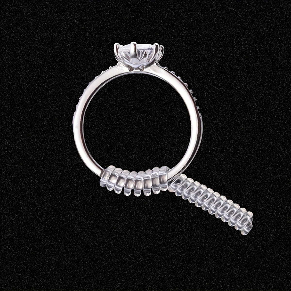 3pcs Rings Size Adjuster Ring Anti-bump Wear Anti-scratch Size Adjustment  Wrap Protective Ring Loose Rings Essentials