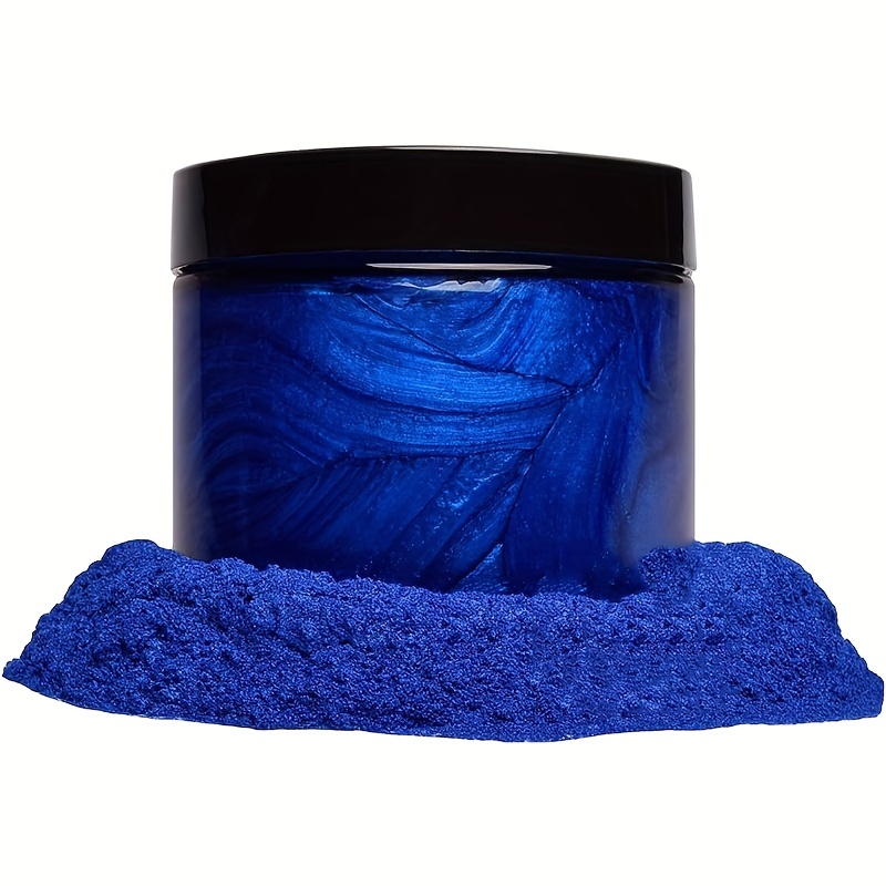 Jar Blue Pigment Powder Colorant Epoxy Resin Diy Crafting - Temu