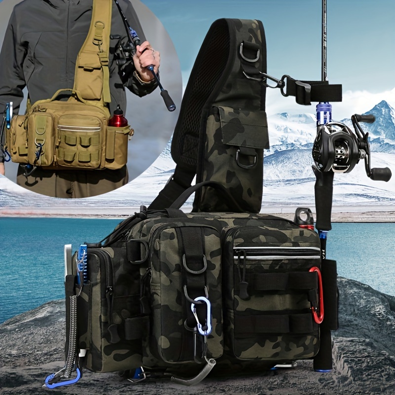 Waterproof Multi Functional Fishing Backpack For Fishing Climbing