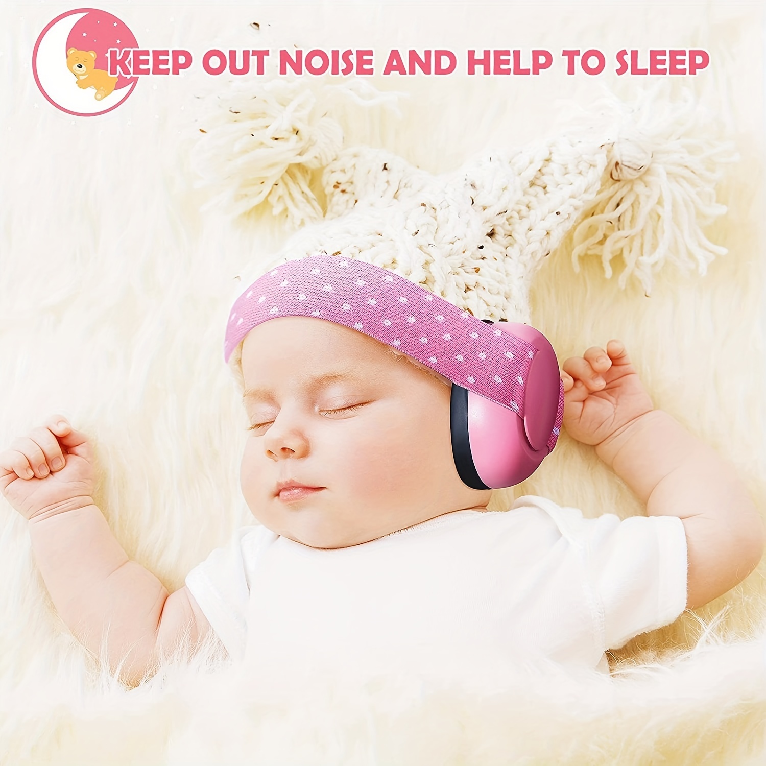 Protección Oídos Bebés Auriculares Cancelación Ruido Bebés 3 - Temu