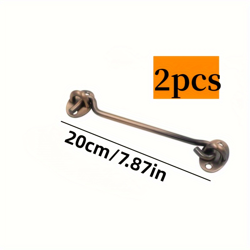 1pc Thickened Stainless Steel Window Wind Hook Tie Hook Window