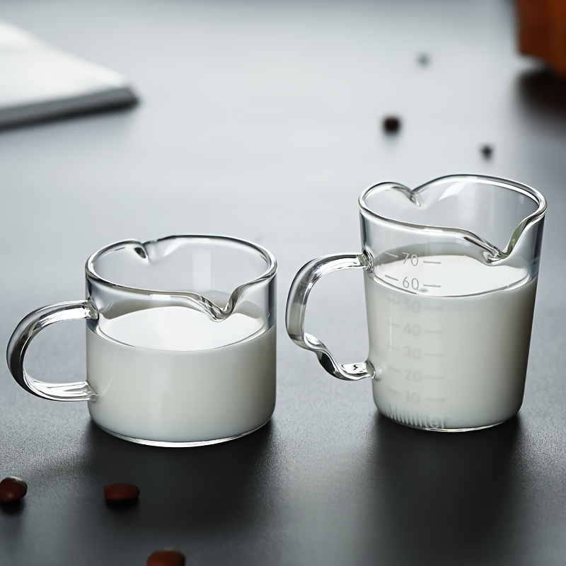 Taza de café de acero inoxidable, jarra de espuma de leche con tapa para  café con leche, arte para oficina y cocina (67.6 fl oz)