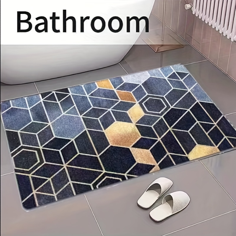 Geometric Pattern Kitchen Rugs, Absorbent Non Slip Cushioned Rugs, Stain  Resistant Waterproof Long Strip Floor Mat, Comfort Standing Mats, Living  Room Bedroom Bathroom Kitchen Sink Laundry Office Area Rugs Runner, Home  Decor 