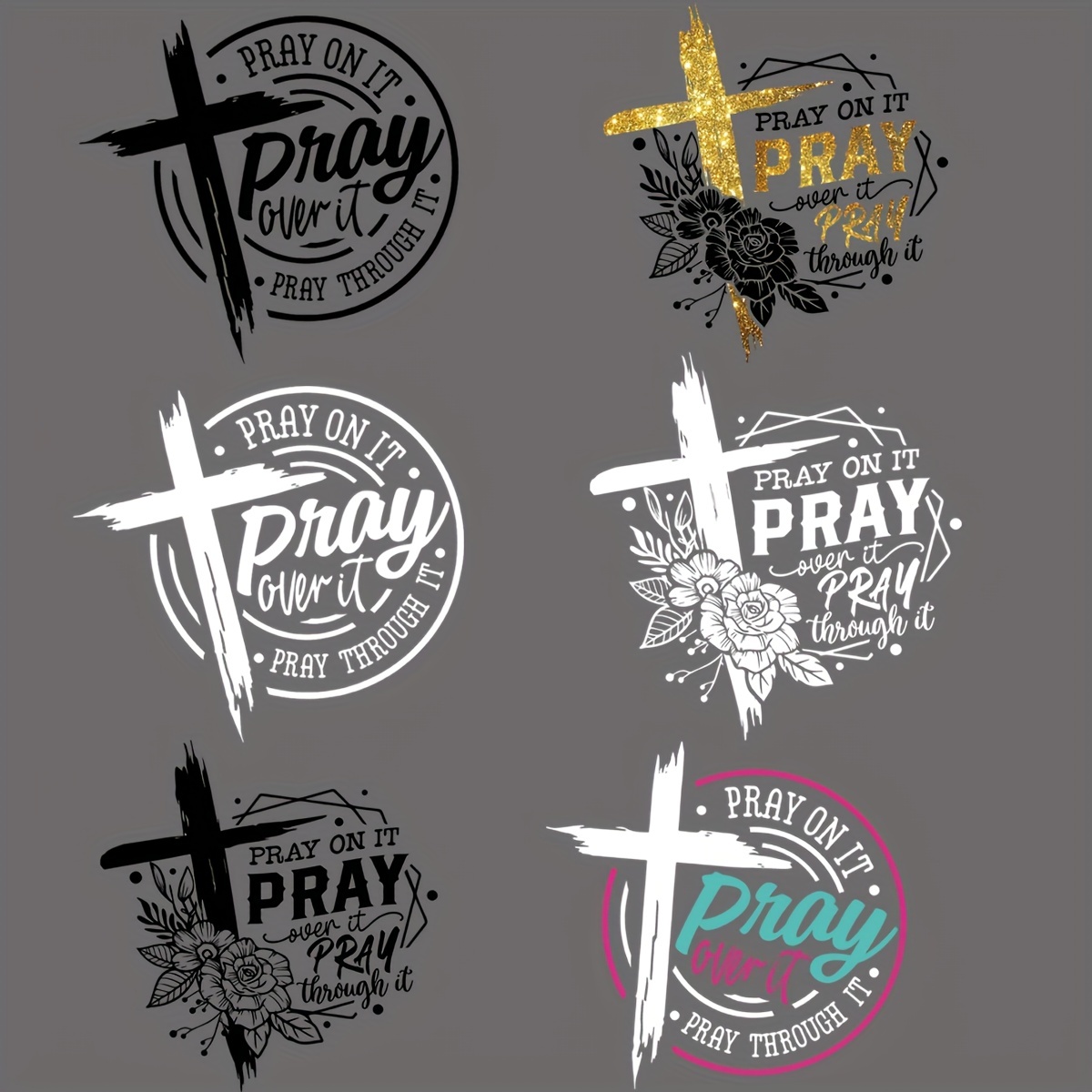 Jesus Iron-on Transfer Designs Heat Press Appliques Heat Transfer Vinyl  Patches For DIY Clothing T-Shirt Mask Jeans Backpack