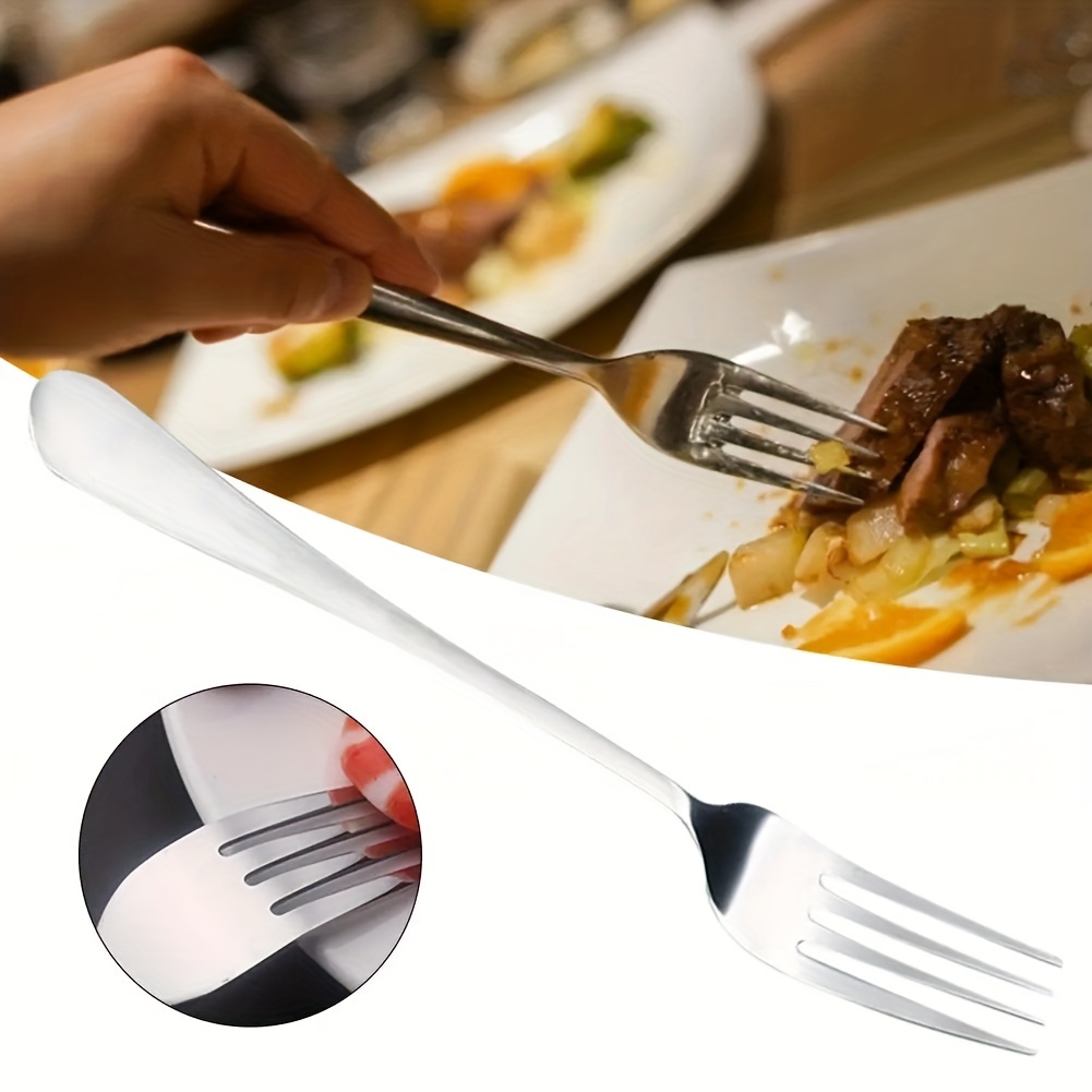 Asking Fourchettes à dîner 12 pièces, fourchette de table en acier  inoxydable, finition polie : : Cuisine et Maison