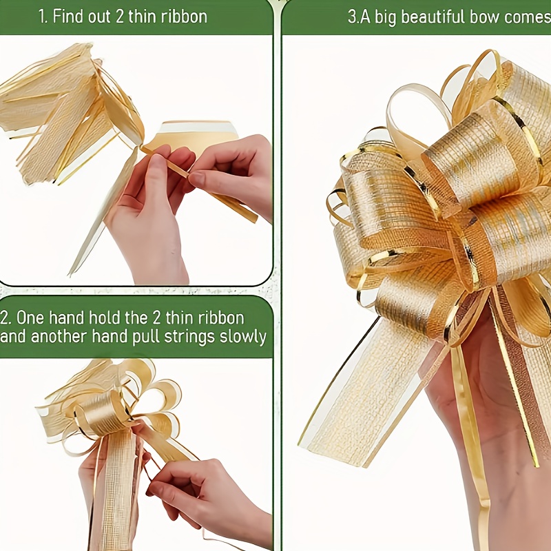 Multi-Color Gift Wrapping Pull Bows for Christmas, Weddings, and  Valentine's Day - China Pull Bow and Gift Wrapping Bows price
