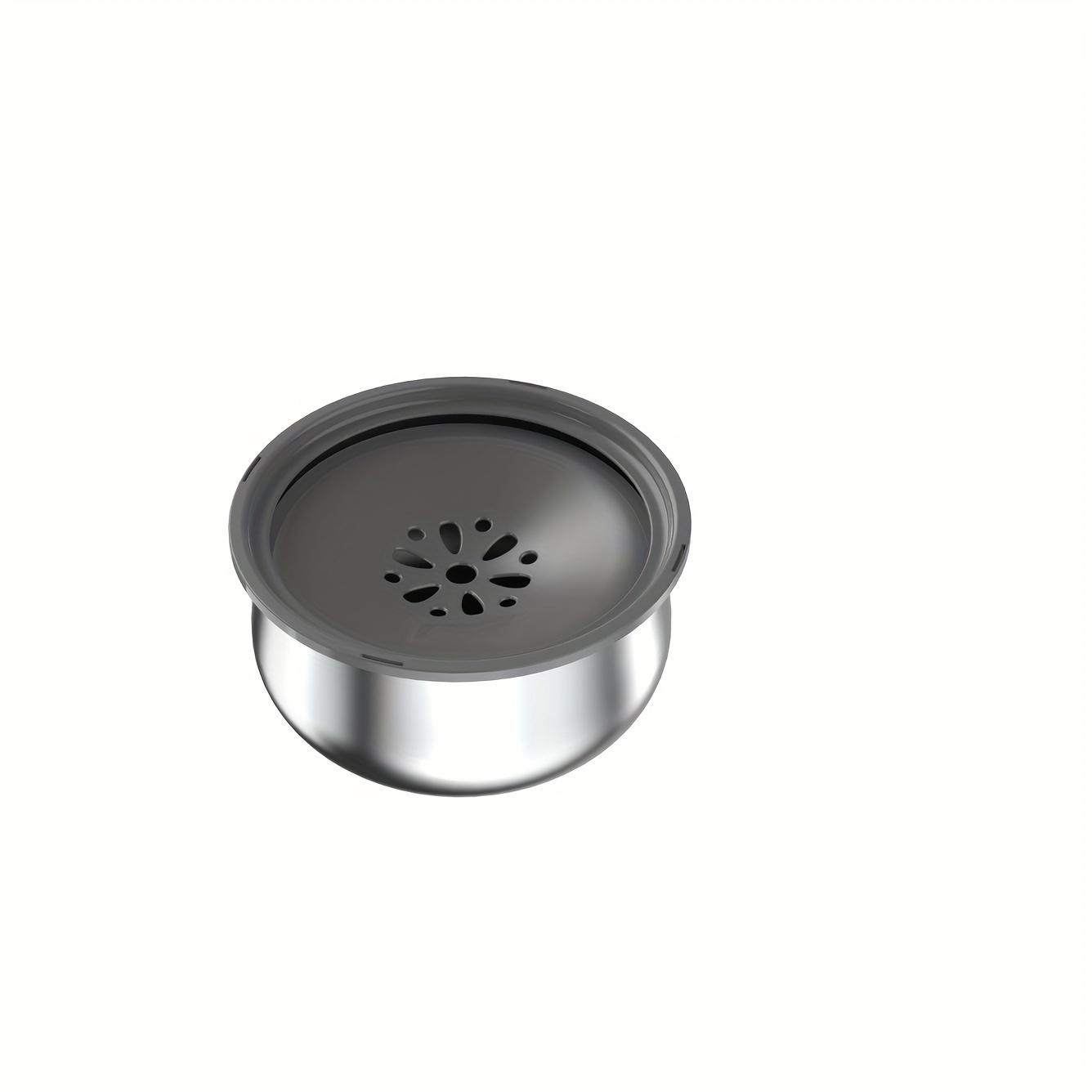 Large stainless steel outlet dog water dispenser