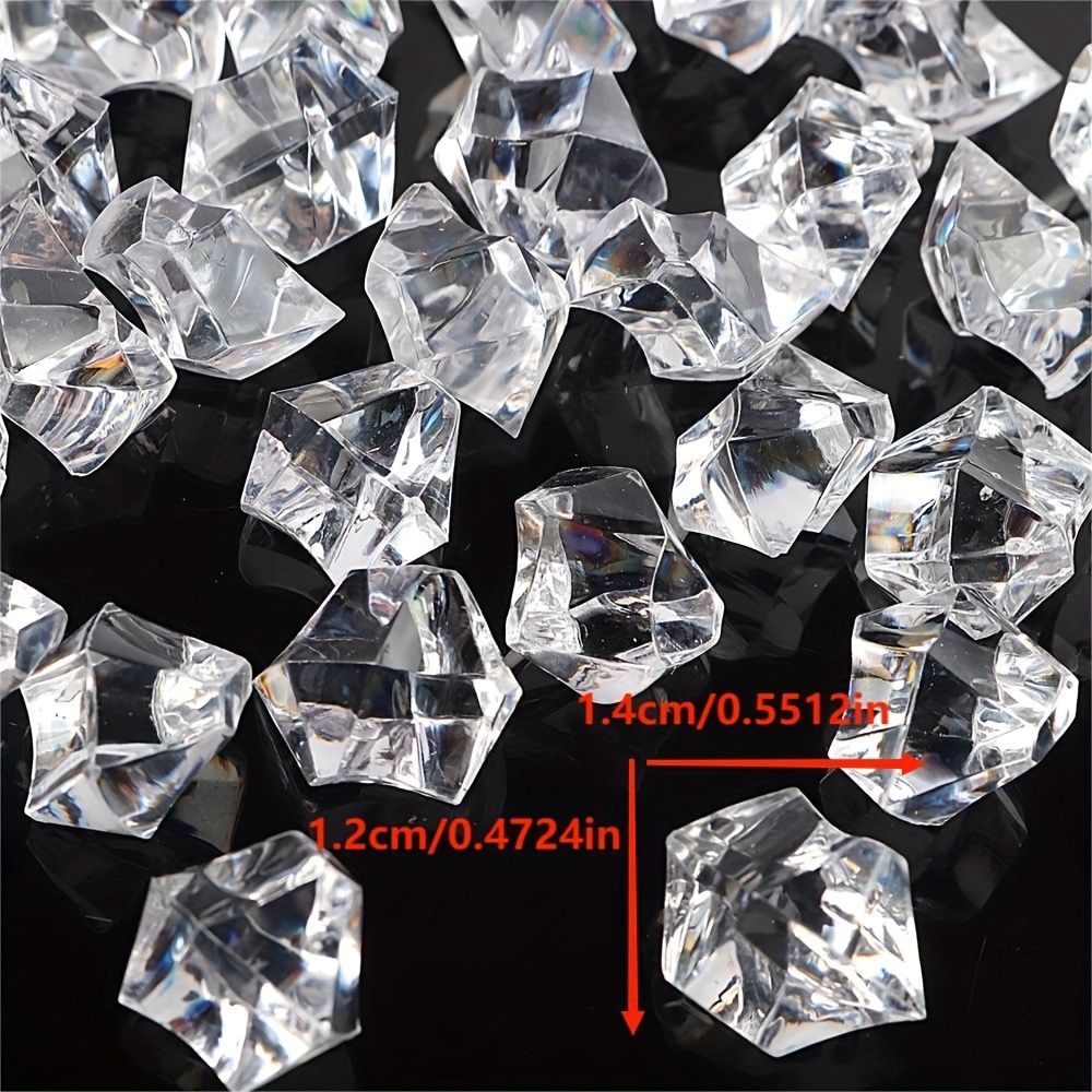 Fake Ice, Acrylic Rocks Clear Rocks Diamonds Gems Vase Fillers