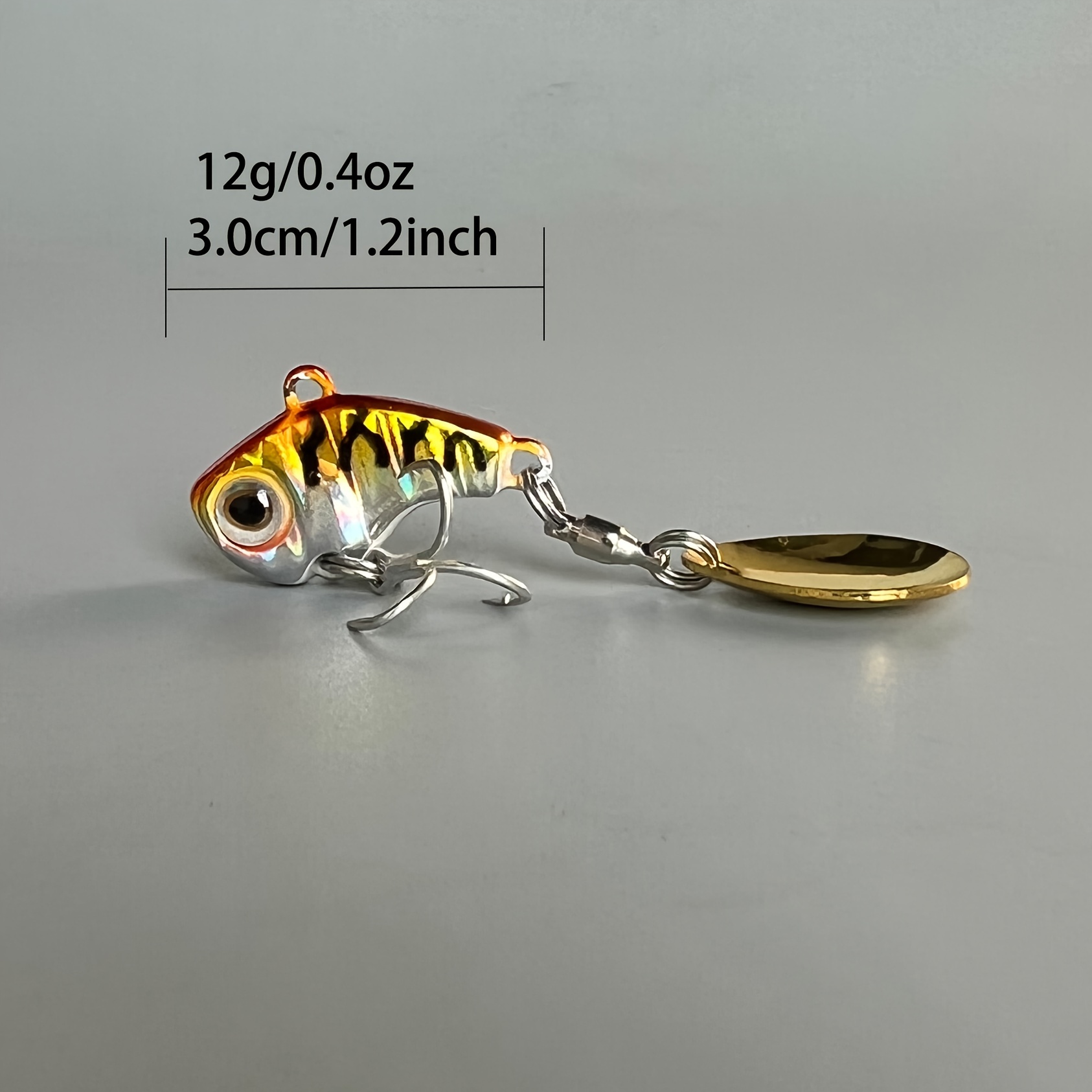 Metal Vibration Bait Winter Fishing Hard Baits Spinner Spoon