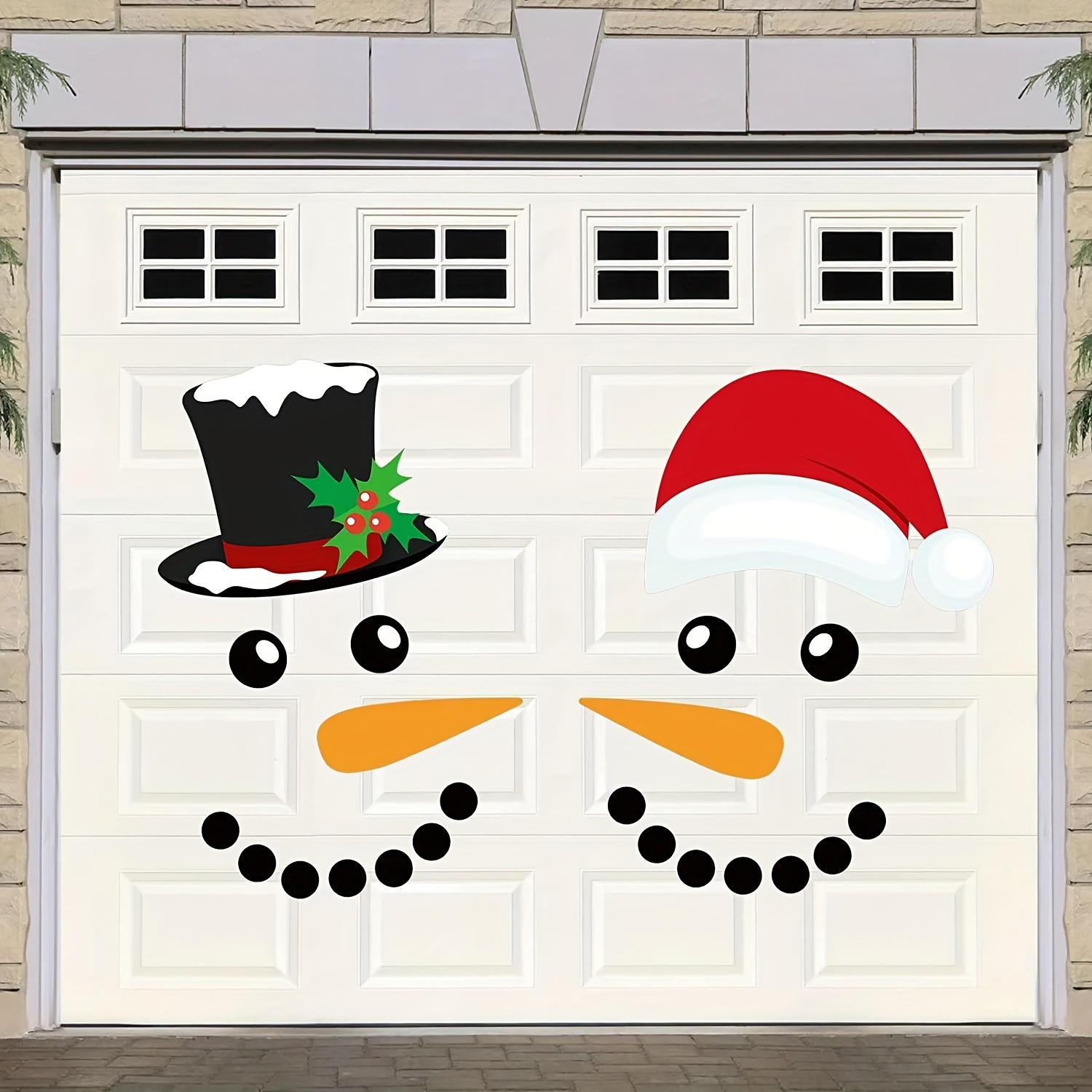 Magnet Sticker Merry Christmas Decorative Garage Door - Temu