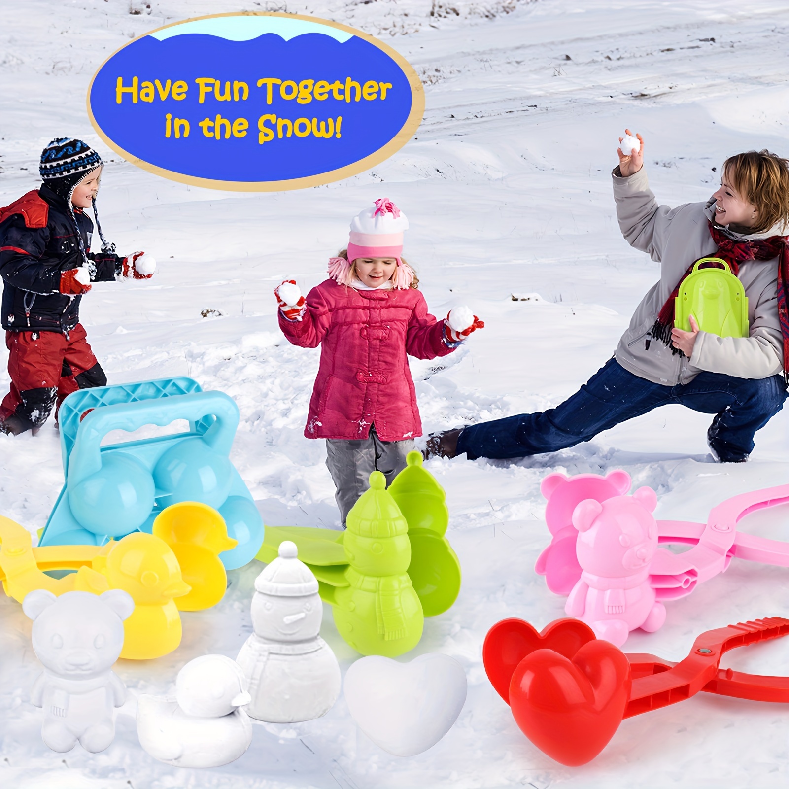 Children Outdoor Toys, Snow Ball Maker Tool, Winter Toys Outdoor