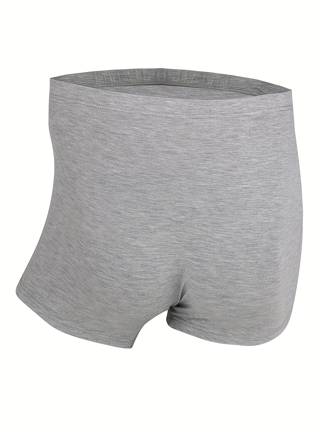 Men's Plus Size Boxer Briefs Shorts Modal Breathable Soft - Temu