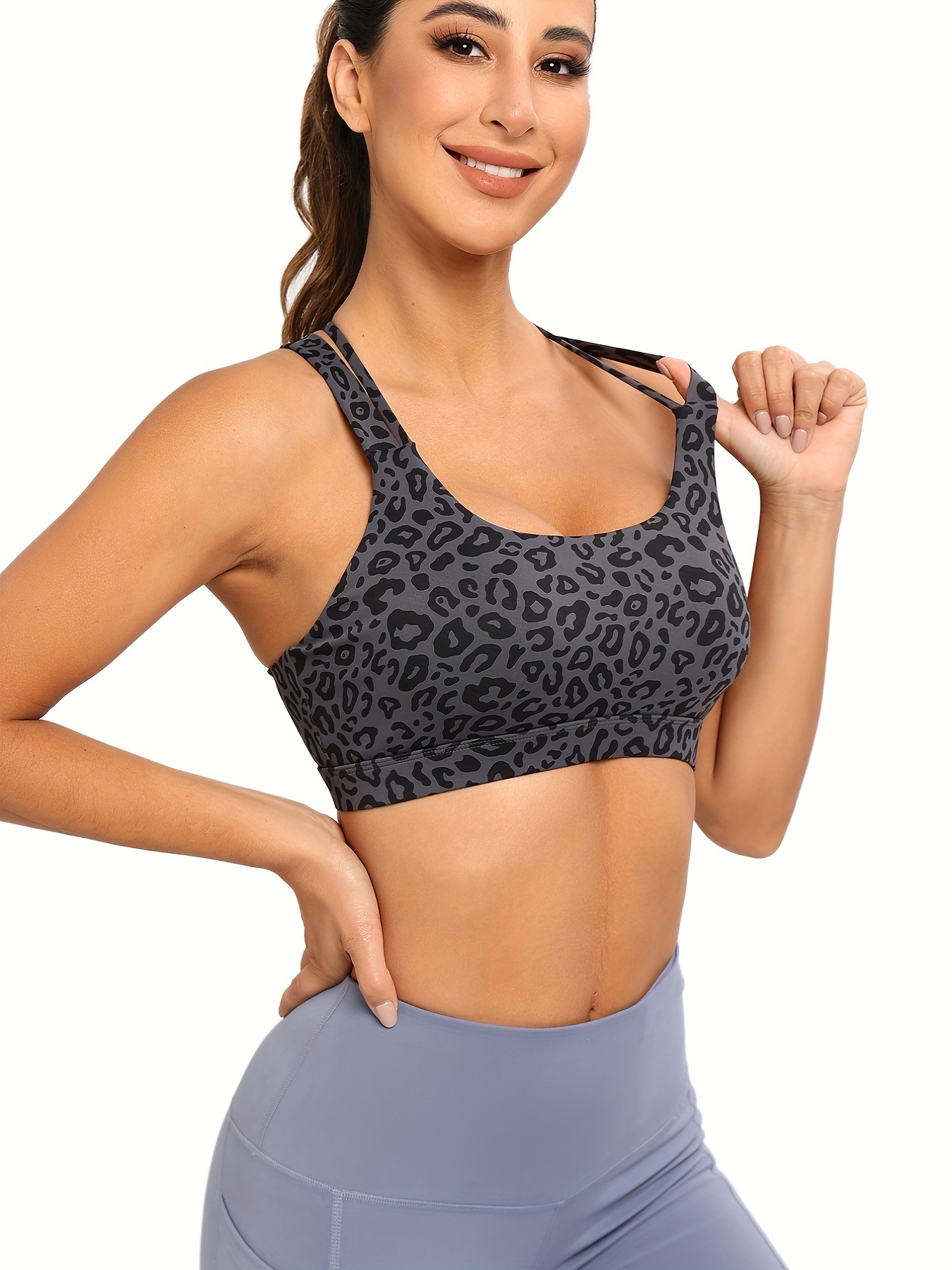 Sports Bras for Women. Backless. Padded. Medium Support. Exercise, Fitness,  Yoga, & Everyday Wear. Underwire Free. Cute.