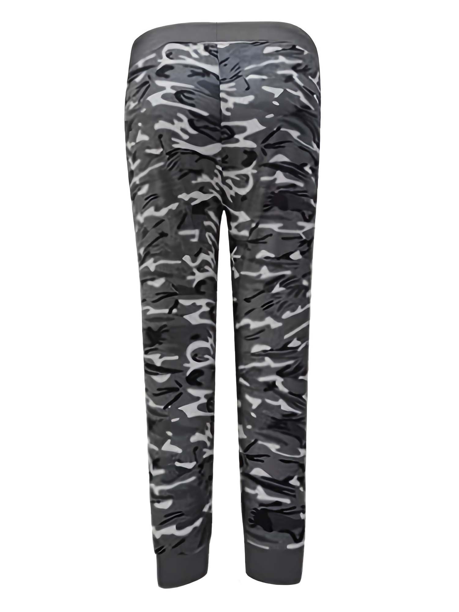 Camouflage capri clearance pants plus size