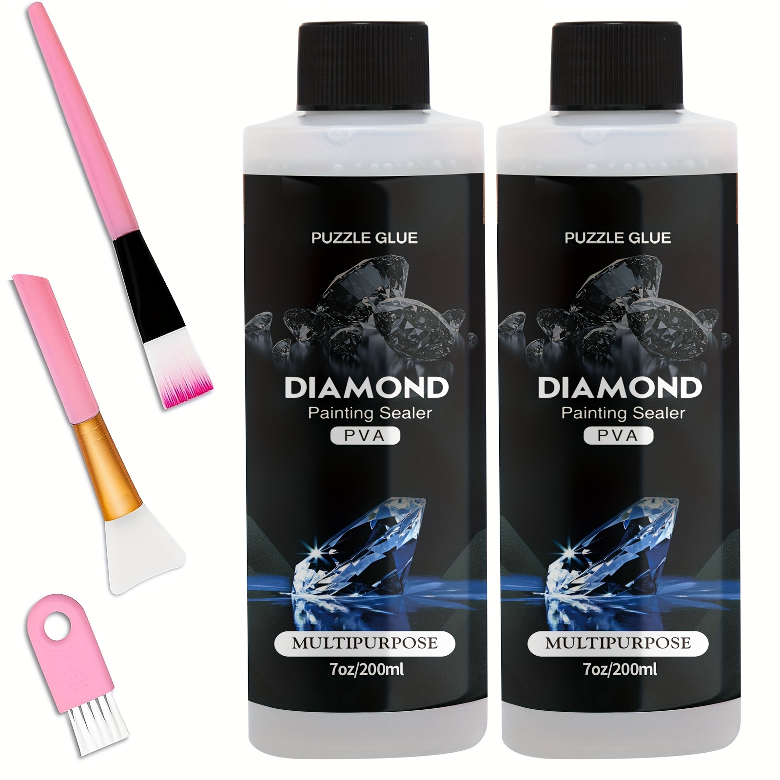 240ML/8 OZ Diamond Painting Sealer 5D Diamond Painting Sealer Glue, Diamond  Art