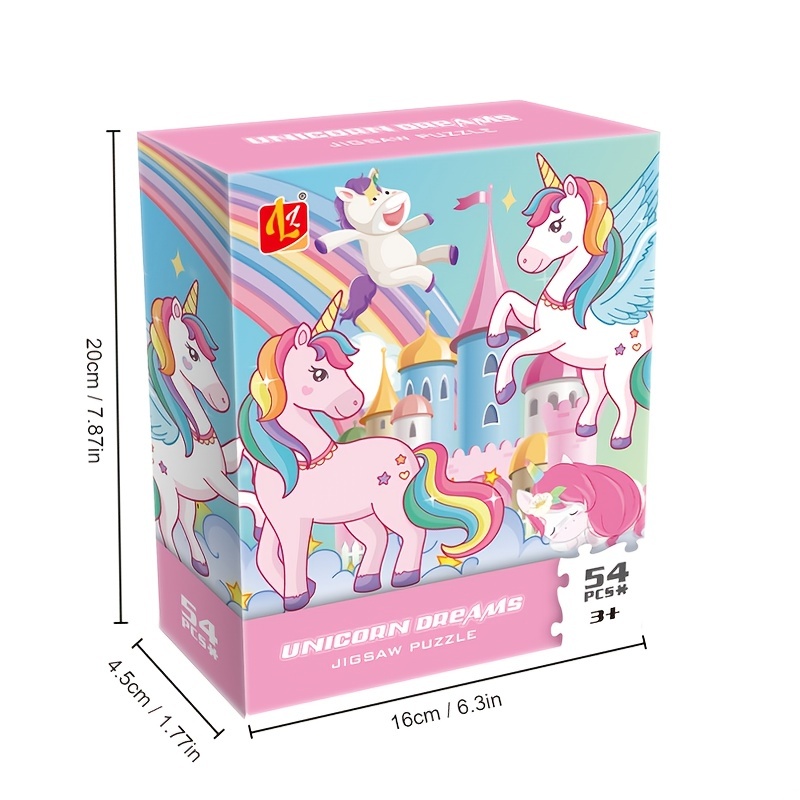 Puzzles Pour Enfants Magical Unicorn Dreams Puzzle 54 Pièces