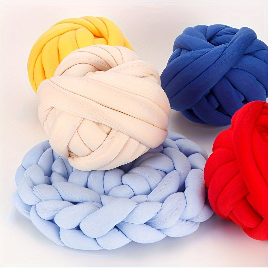 Chunky Wool Yarn Super Bulky Arm Knitting Crocheting DIY Wool Sweater Hat  Scarf