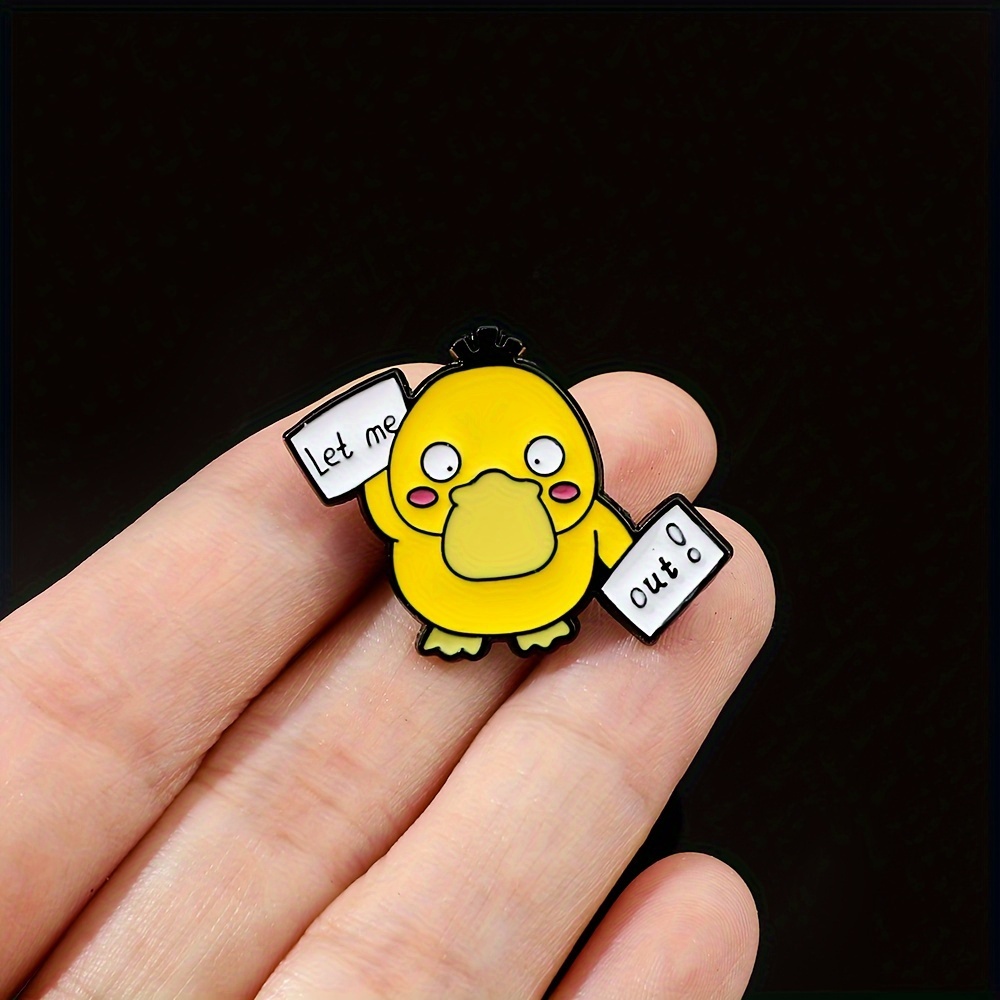Takara Tomy Cartoon Pikachu Brooch Cute Psyduck - Temu Republic of