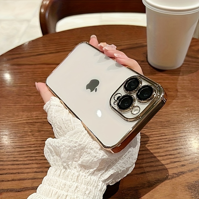 Square Case For iPhone 14 13 12 11 Pro Max XS XR 8 7 Candy Silicoen Soft  Cover