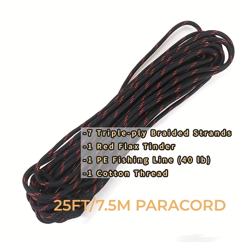 Multifunctional Outdoor 10 core Survival Cord Braided - Temu