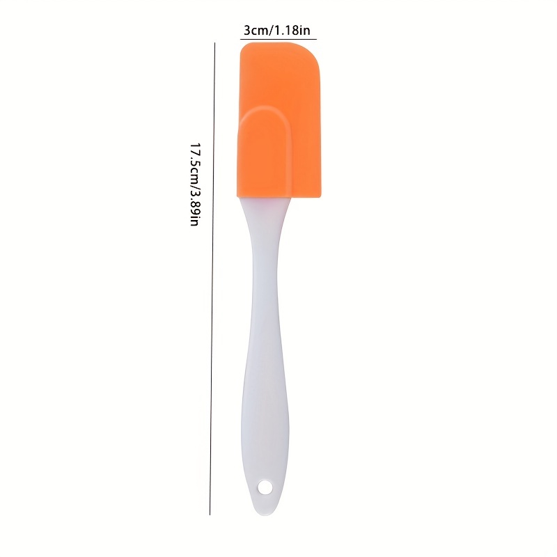 4 pcs Silicone Silicone Scraper Long Handle Rubber Spatula Durable Jar  Spatula for Baking Kitchen - AliExpress