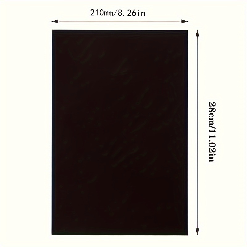 Large Sheet Scraping Paper Art Craft Black Rainbow Magic - Temu New Zealand