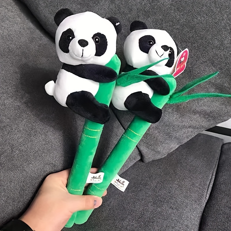 Kawaii Bamboo Shoot Panda Plush Toys Bamboo Shoot Bag Contains Little Pandas  Doll Lovely Decor Backpack for Girls Baby Gifts - AliExpress