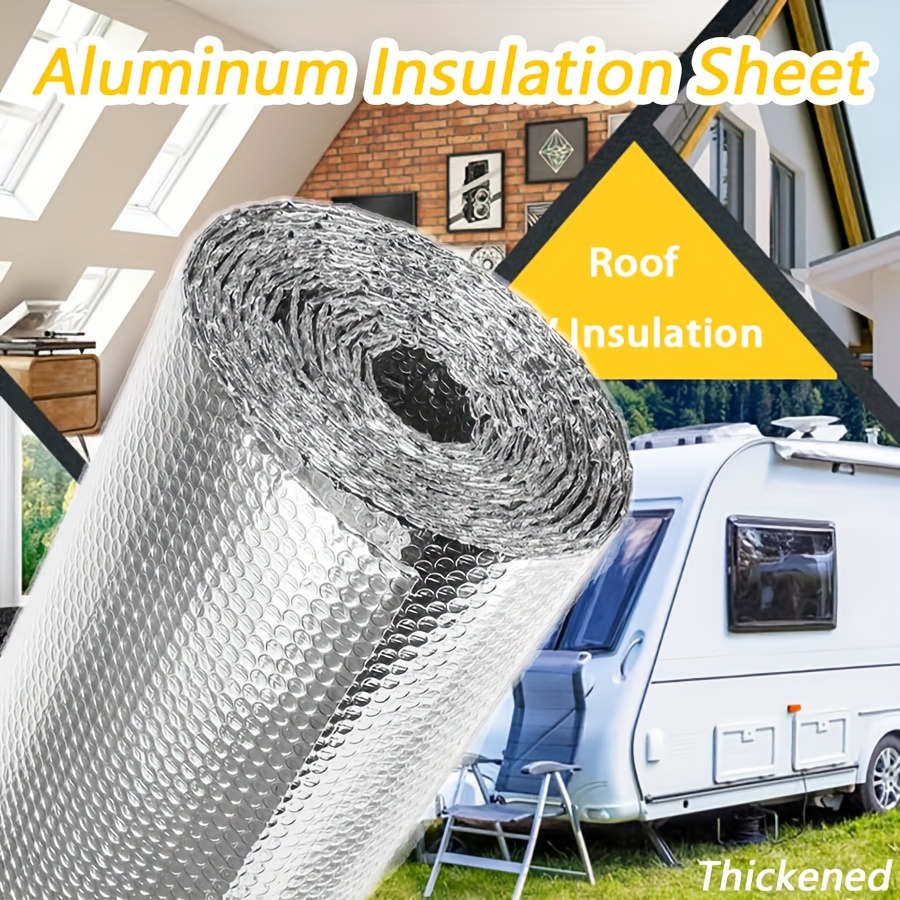 Reflective Bubble Insulation Roll Heavy Duty Aluminum - Temu