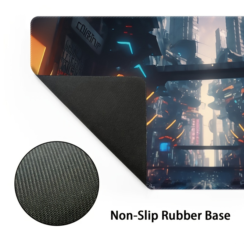 Oversized Mouse Pad Non slip Rubber Base Computer Desk - Temu