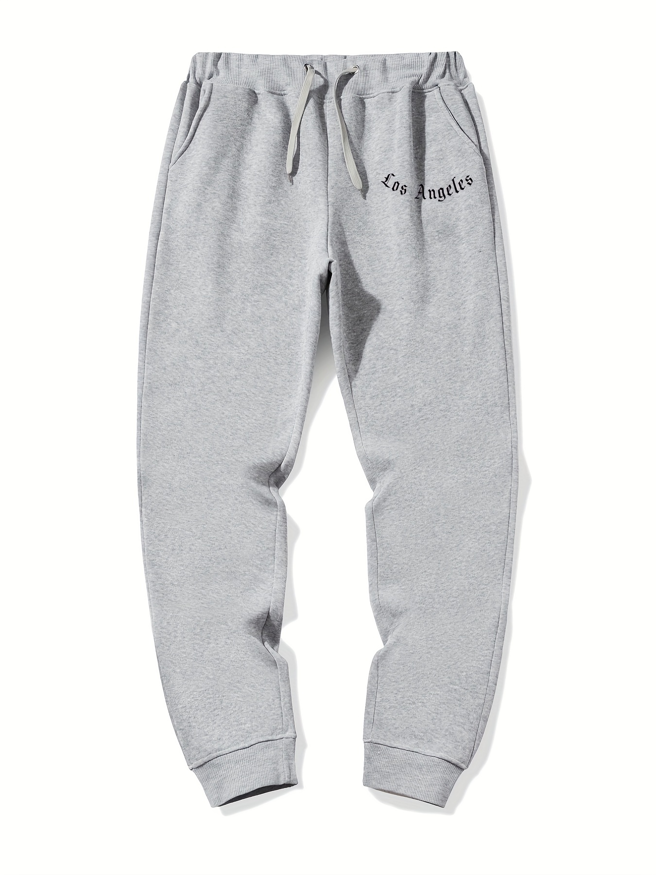 LA Casual Stretch Graphic Joggers Men's Sweatpants