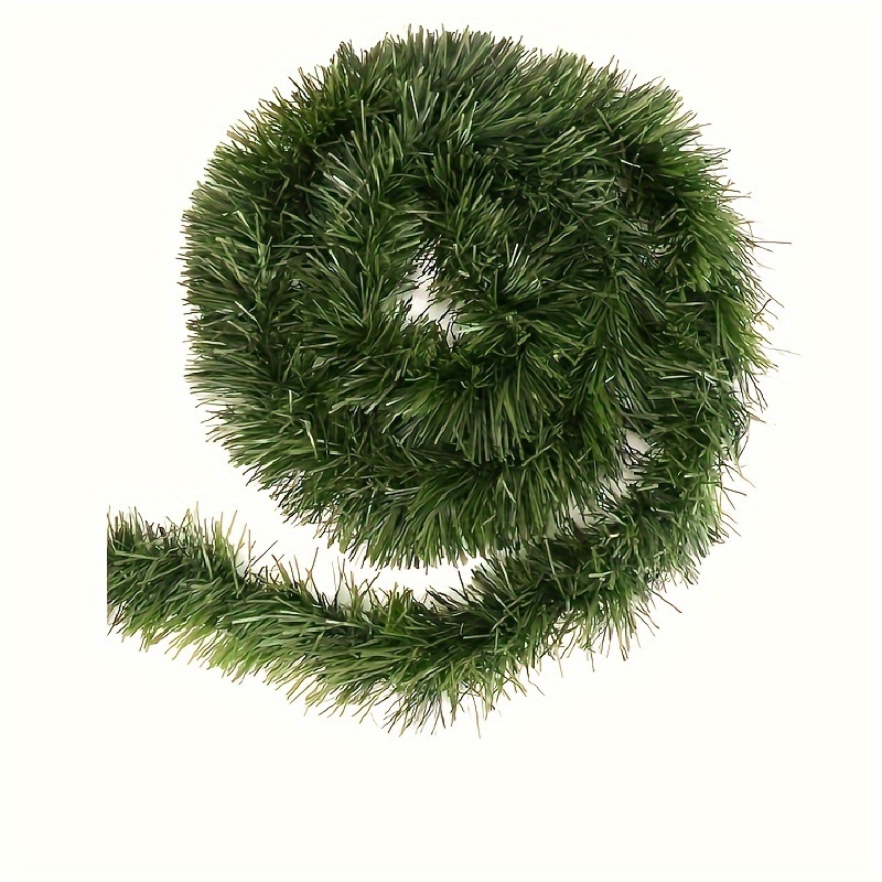 

1pc, 18ft Christmas Garland Artificial Vine Soft Greenery Garland Decoration For Christmas Decor Holiday Wedding Decoration