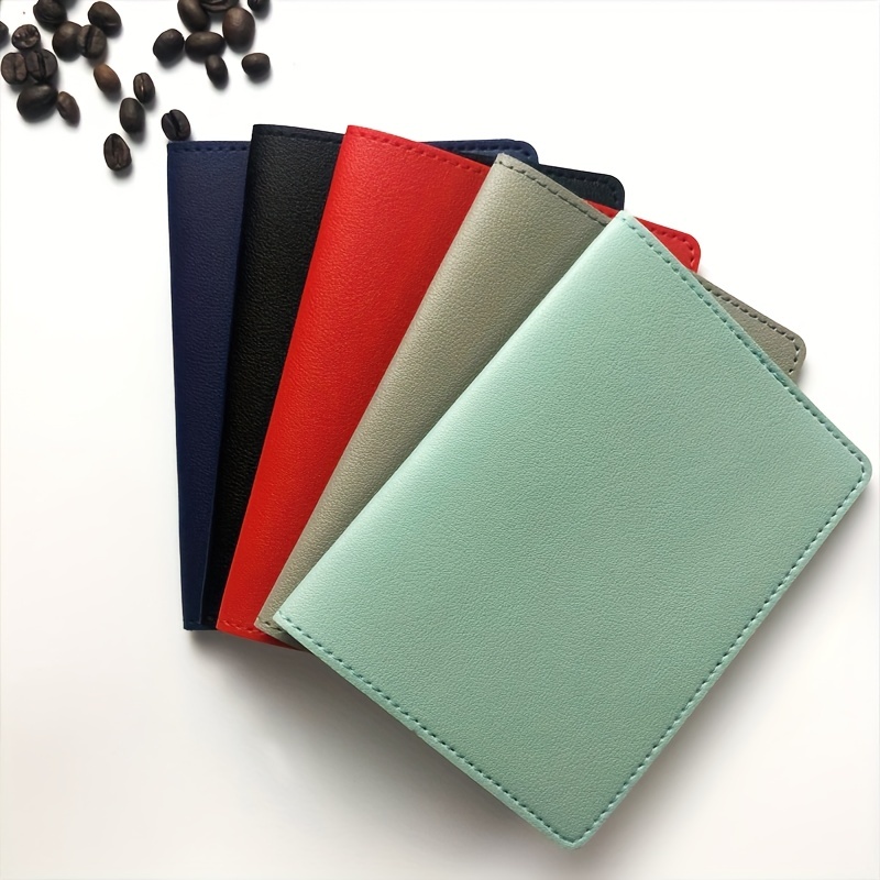 Dual Use PU Leather Passport Holder Cover