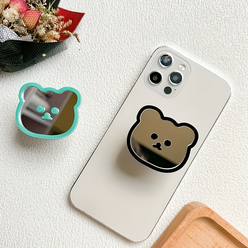 Support de téléphone portable Animal mignon ours Panda, anneau de