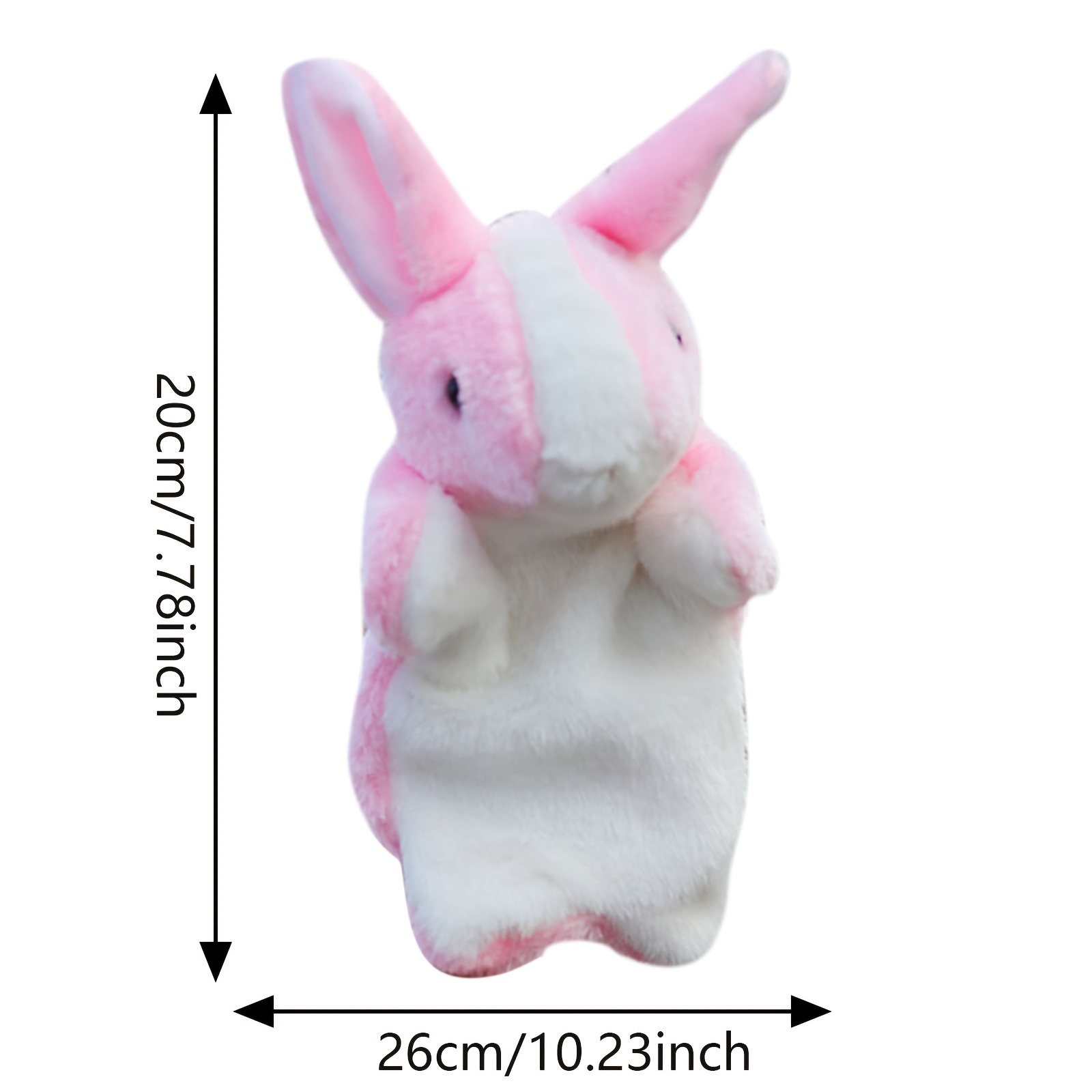 easter bunny rabbit hand puppet plush animal toys for boys girls 1