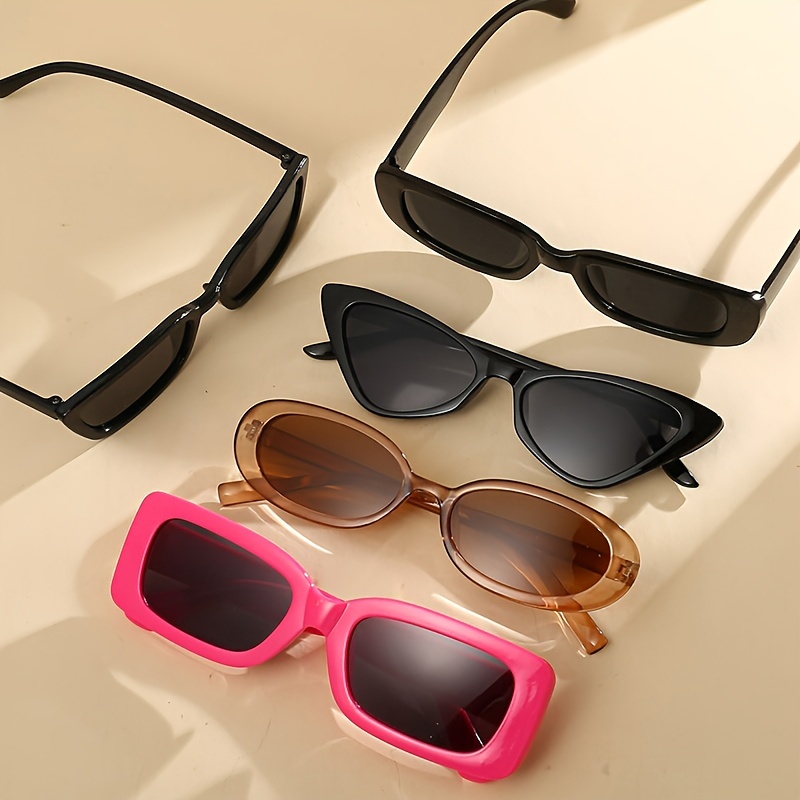 5 пар унисекс модных очков для пляжа, затеняющих, модных и легких, подходящих для ежедневного украшения, детали соответствия 14