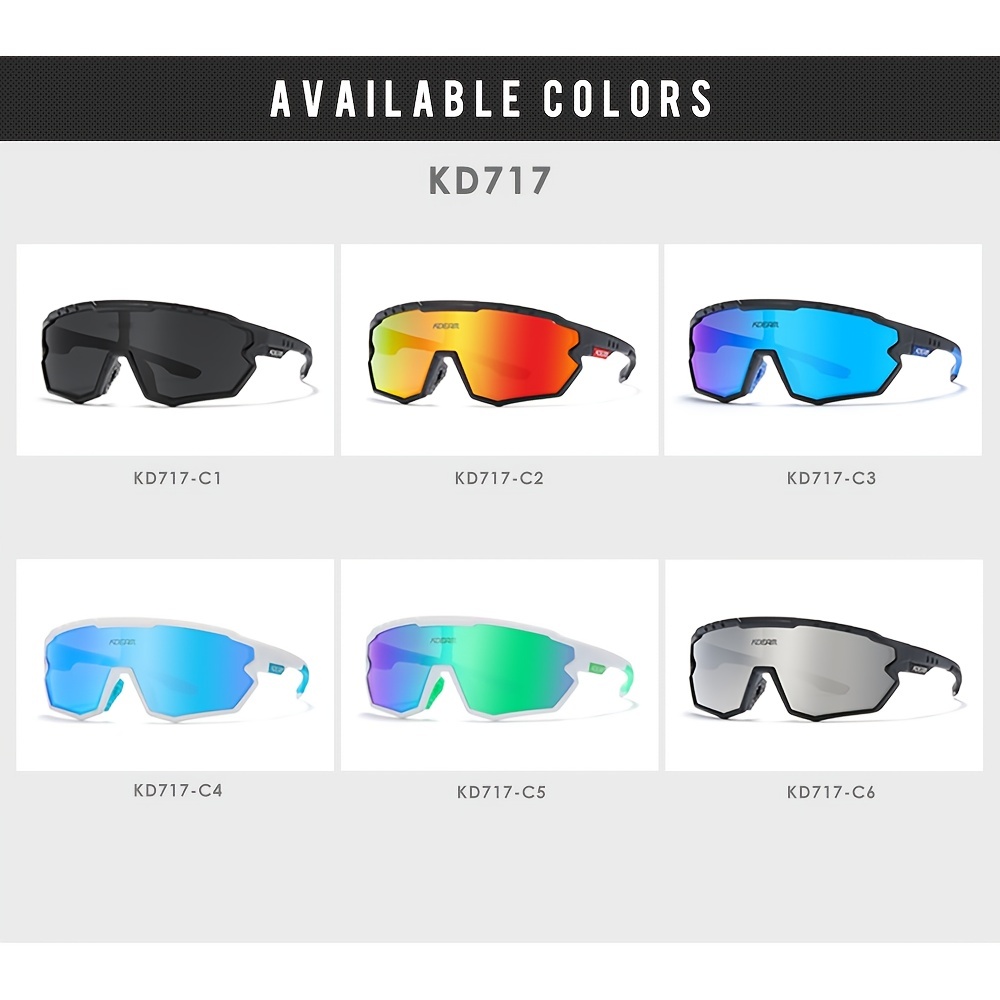 Gafas De Sol, Lentes Deportivos, Lente Polarizado De Colores Opcionales, Alta Calidad Y Asequible