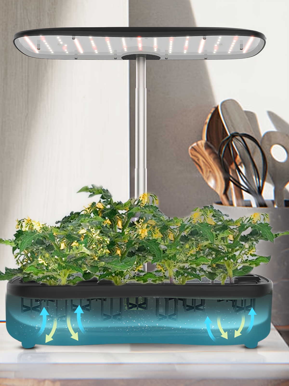 1パック 水耕栽培キット 室内水耕栽培キット LEDグローライト 植物育成