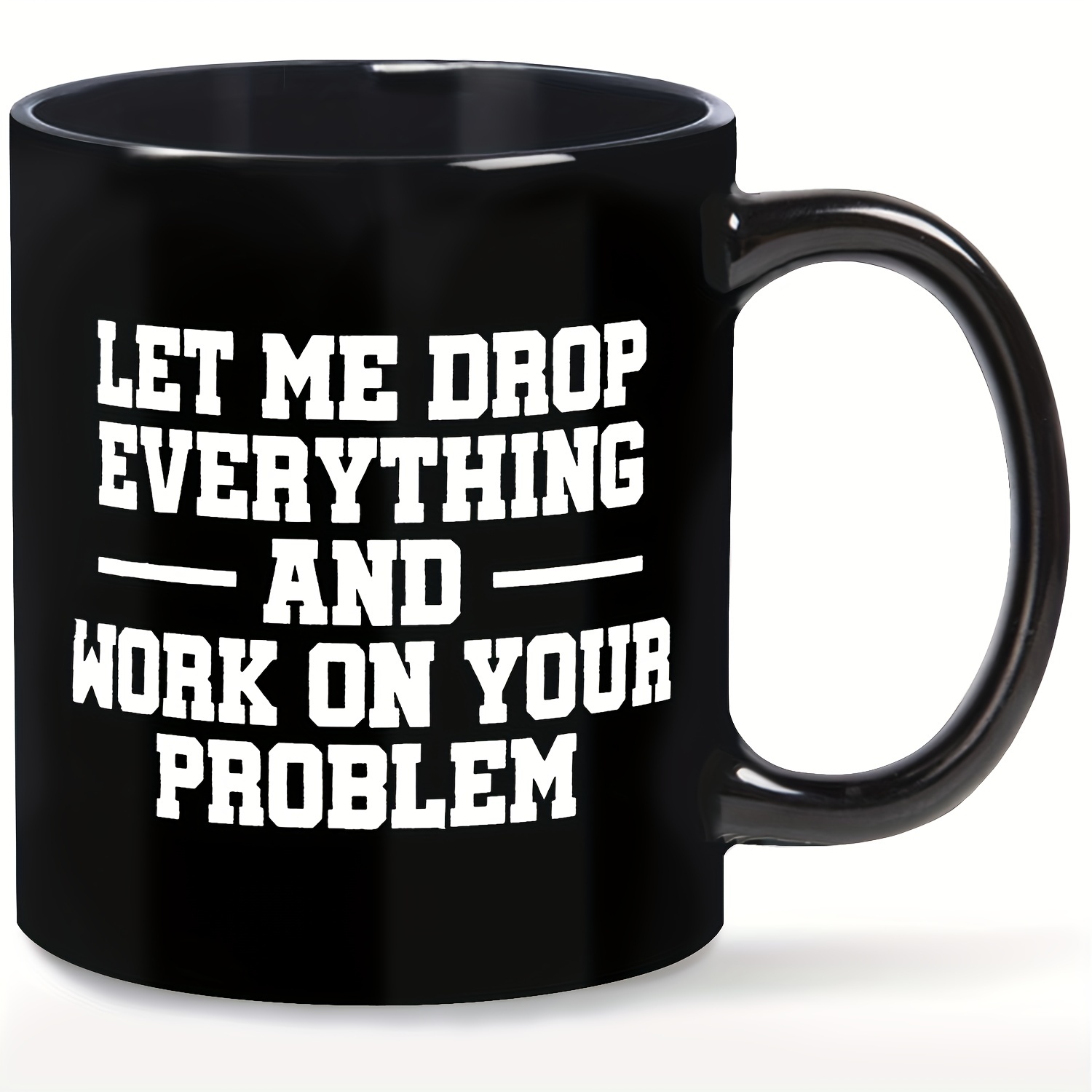 Funny Coffee Mug, Birthday Gift for Work Coffee Cup, Coworker Gag