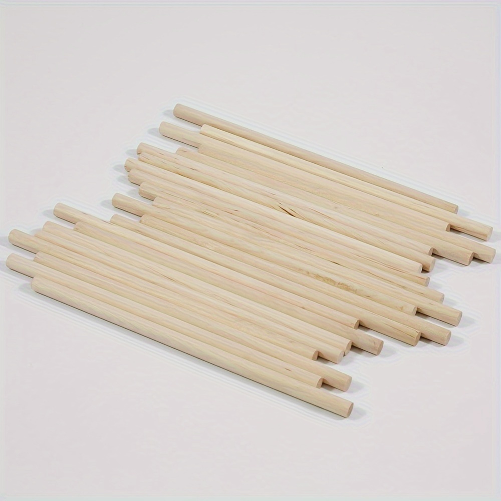 Wooden Dowel Rods, Round Natural Bamboo Dowel Rods, Wooden Dowels For  Crafts, Precut Dowels For Crafting, Hardwood Dowel Rod, Wooden Rod Sticks  Doweling Rods, Cake Dowels For Tiered Cakes - Temu Hungary
