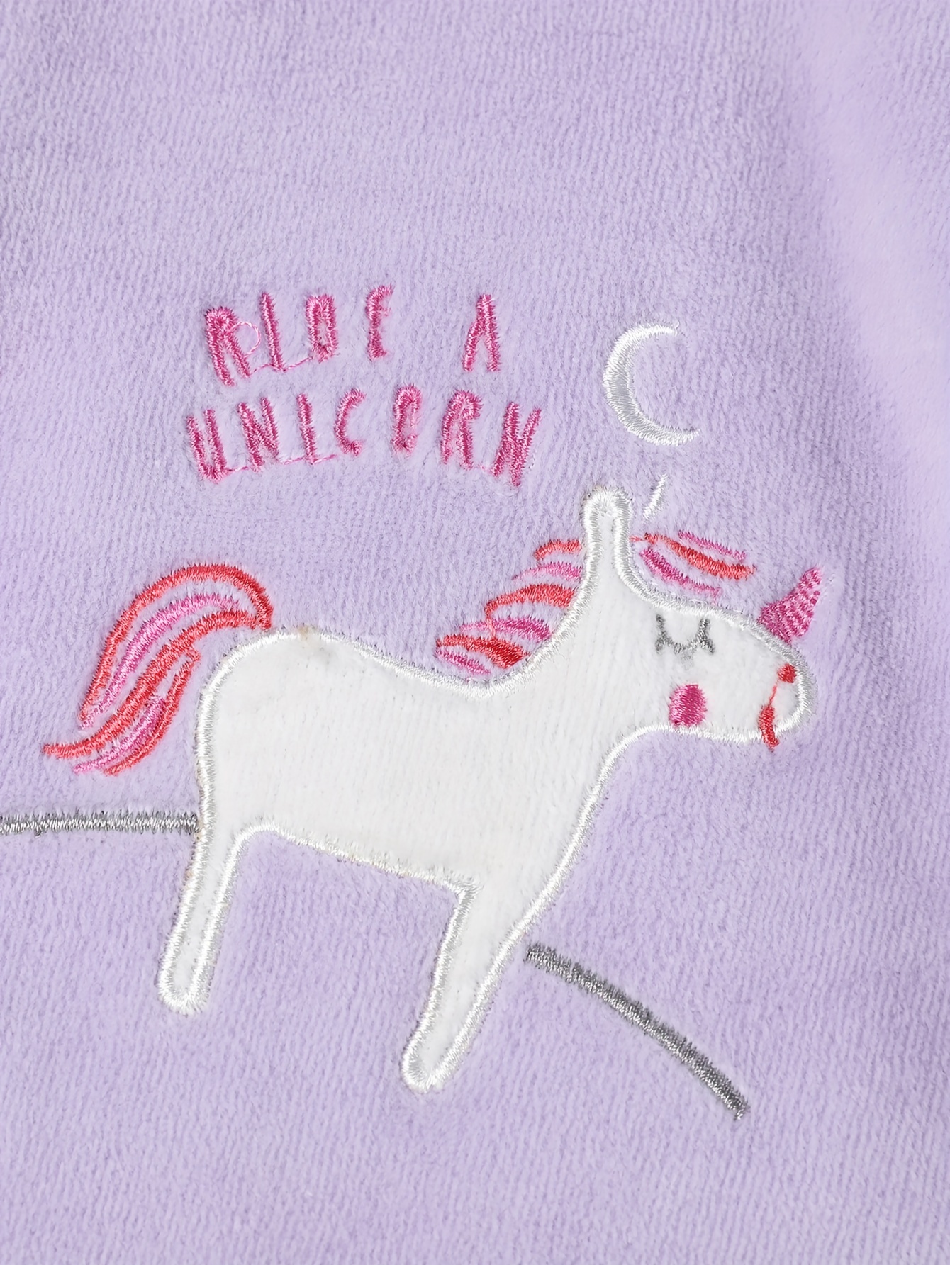 Velour Pants - Pink/unicorn - Kids