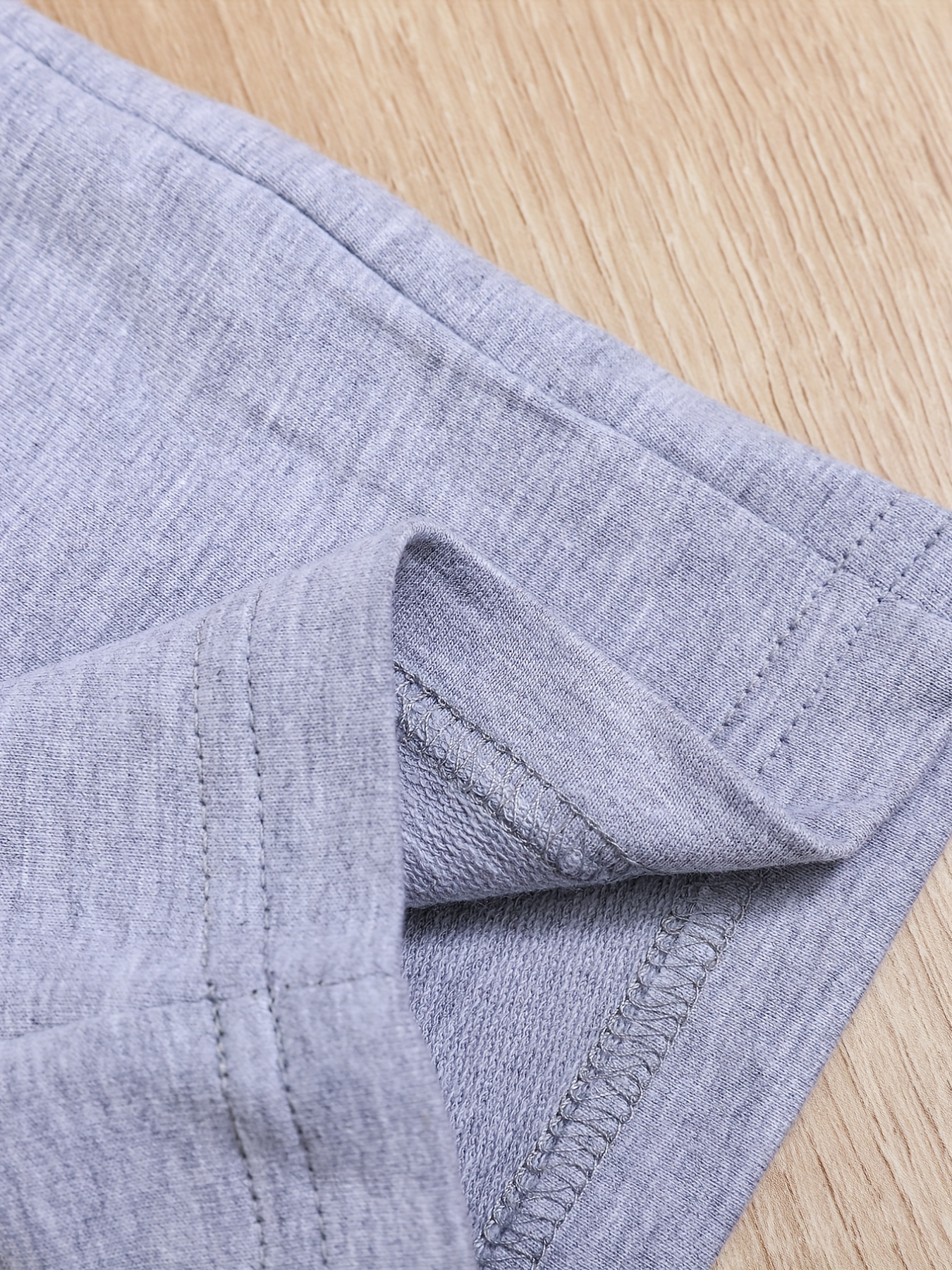 3pcs Boys Grey Drawstring Quick Dry Shorts