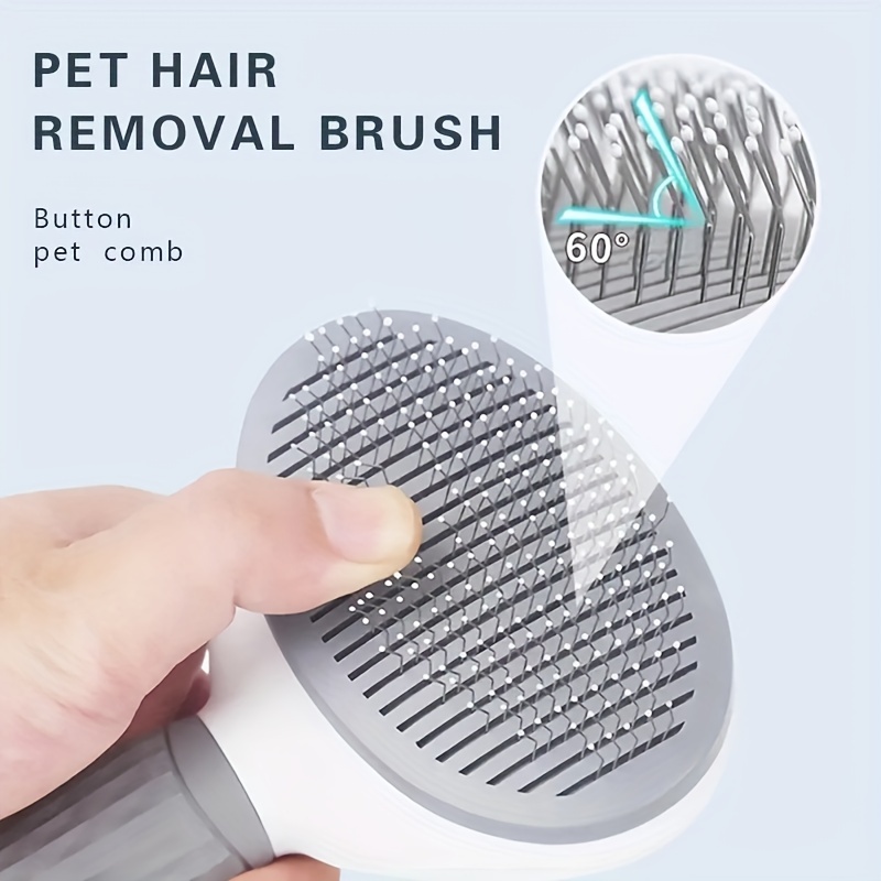 One-Click Slicker Brush for Pets