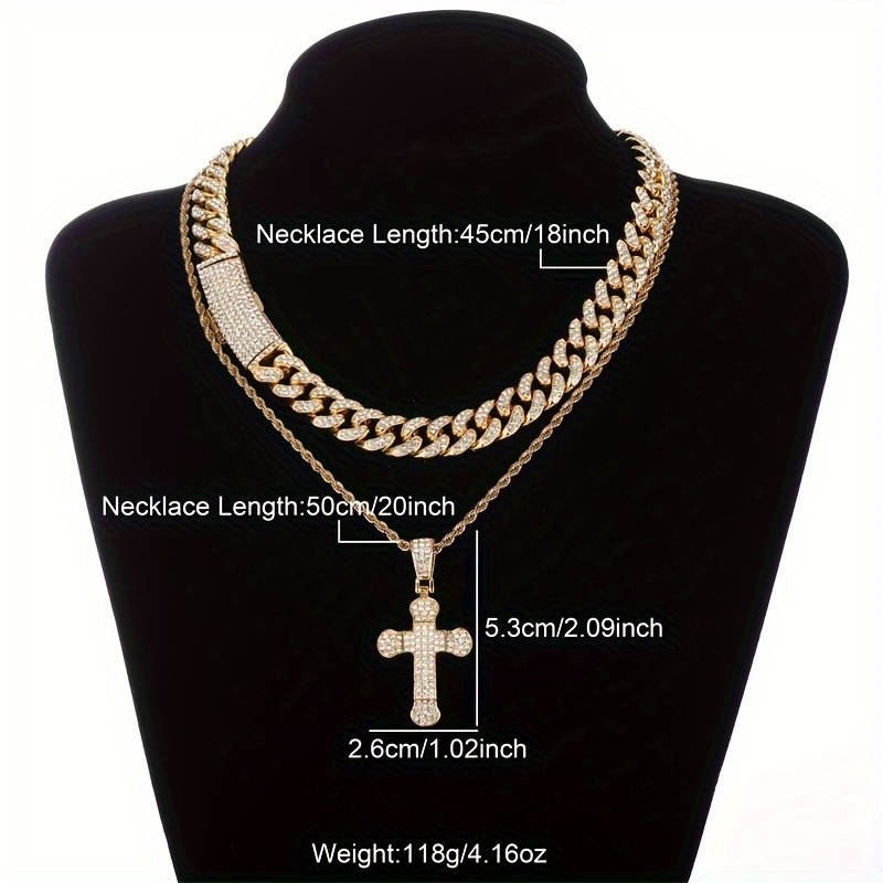 Tiny Cross Necklace Gold Filled